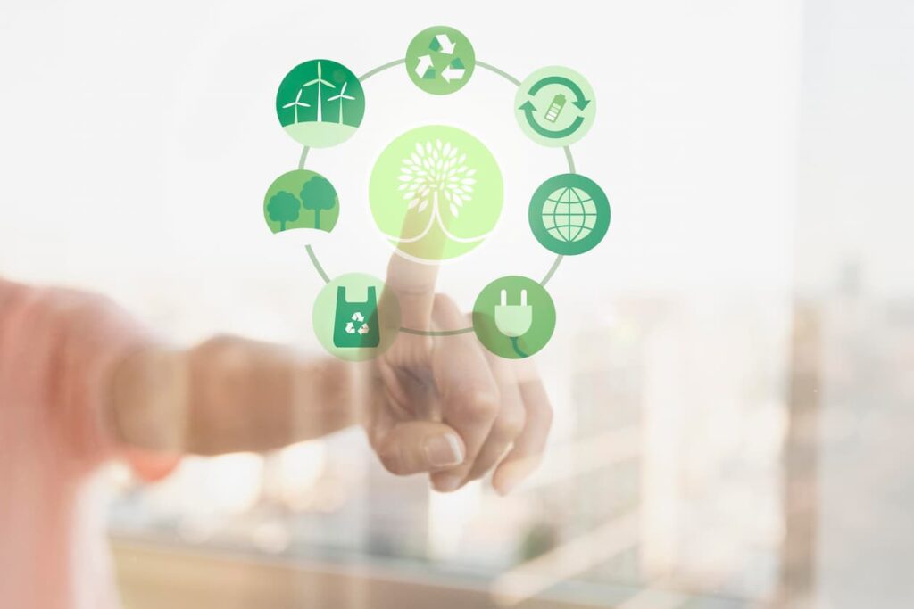 concepto de inversiones sostenibles